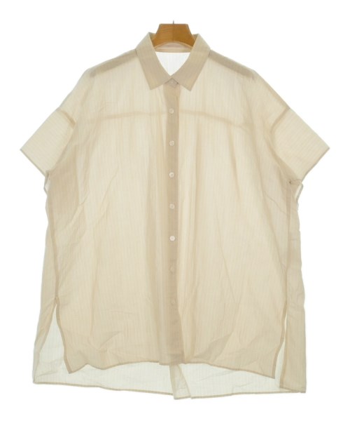 L'EQUIPE YOSHIE INABA(レキップヨシエイナバ)カジュアルシャツ ベージュ サイズ:38(S位)/2200672211058