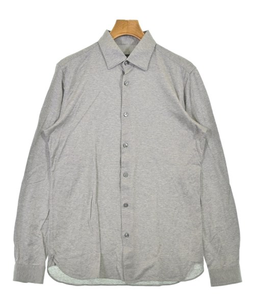 Z Zegna(ジーゼニア)カジュアルシャツ グレー サイズ:M/2200703646057