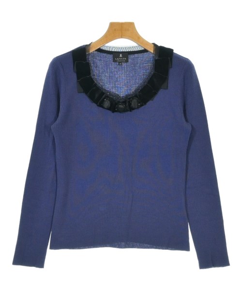 LANVIN COLLECTION(ランバンコレクション)ニット・セーター 紺 サイズ:38(S位)/2200527850227