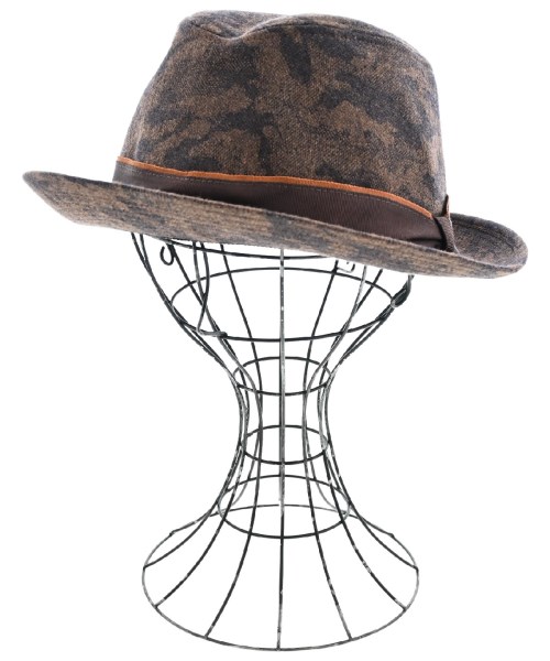 LANVIN COLLECTION(ランバンコレクション)ハット 茶 サイズ:-/2200533693696