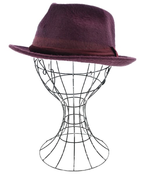LANVIN COLLECTION(ランバンコレクション)ハット 赤 サイズ:L/2200533808564