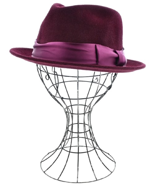 LANVIN COLLECTION(ランバンコレクション)ハット 赤 サイズ:-/2200533808656