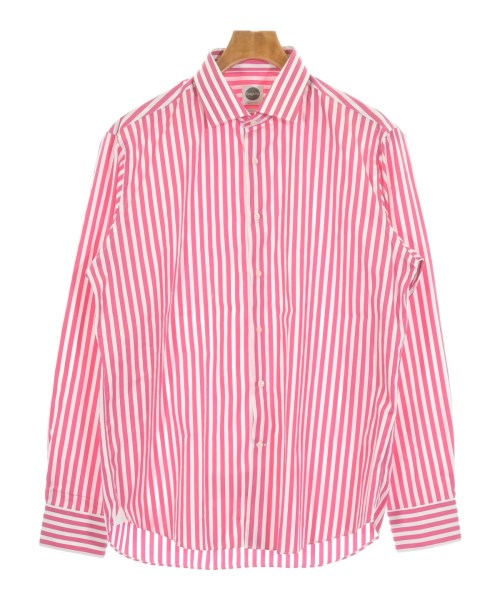 Bagutta(バグッタ)ドレスシャツ ピンク サイズ:43(XXXL位)/2200635734037