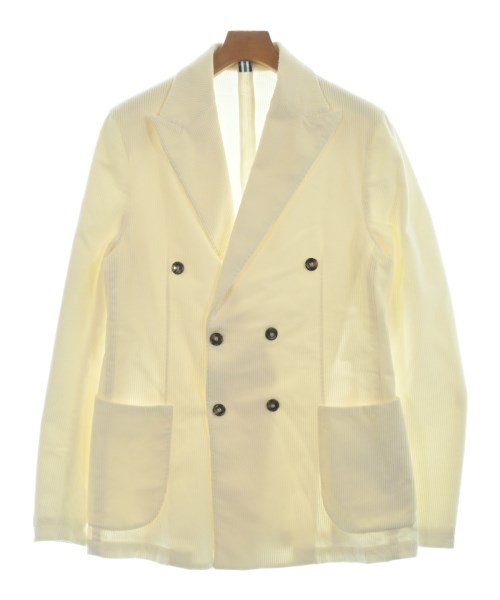 Bagutta(バグッタ)テーラードジャケット 白 サイズ:50(XL位)/2200656928033