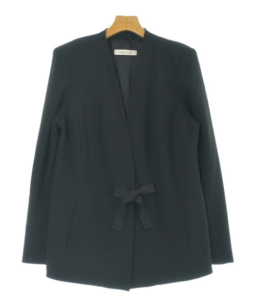 MARINA RINALDI(マリナリナルディ)ノーカラージャケット 黒 サイズ:F/2200665505041