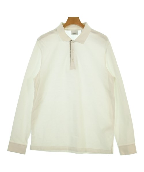 BURBERRY(バーバリー)ポロシャツ 白 サイズ:L/2200642776112