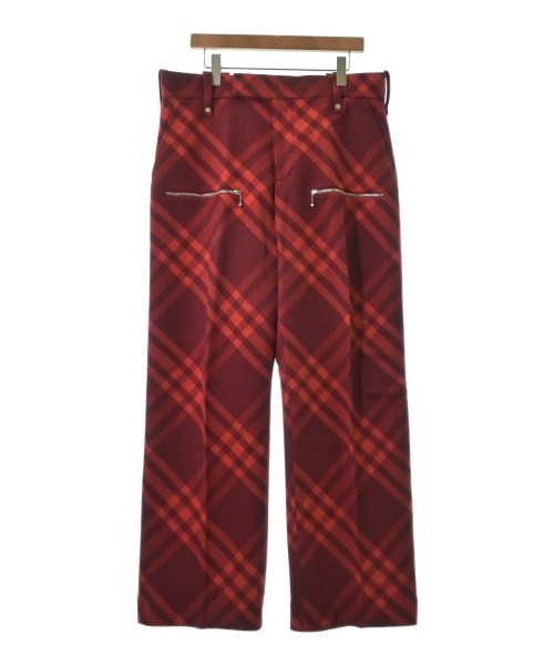 BURBERRY(バーバリー)スラックス 赤 サイズ:52(L位)/2200540490042