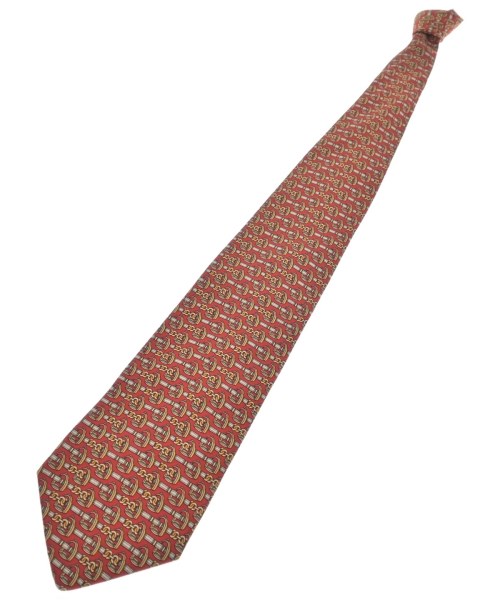 BURBERRY(バーバリー)ネクタイ 赤 サイズ:-/2200661454060