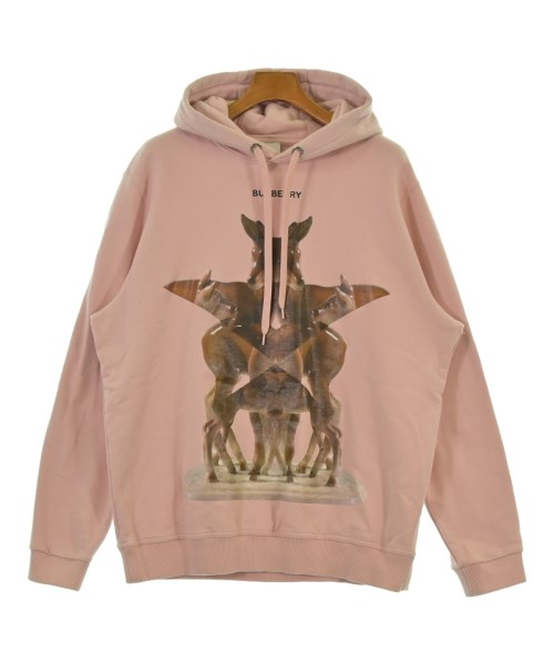 BURBERRY(バーバリー)パーカー ピンク サイズ:L/2200646960012