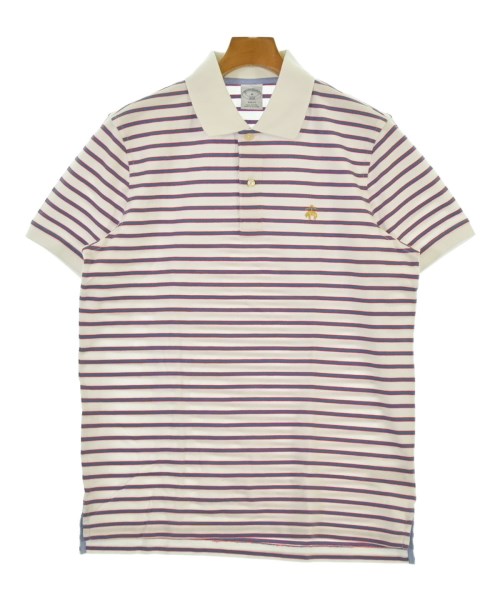 Brooks Brothers(ブルックスブラザーズ)ポロシャツ 白 サイズ:M/2200645535259