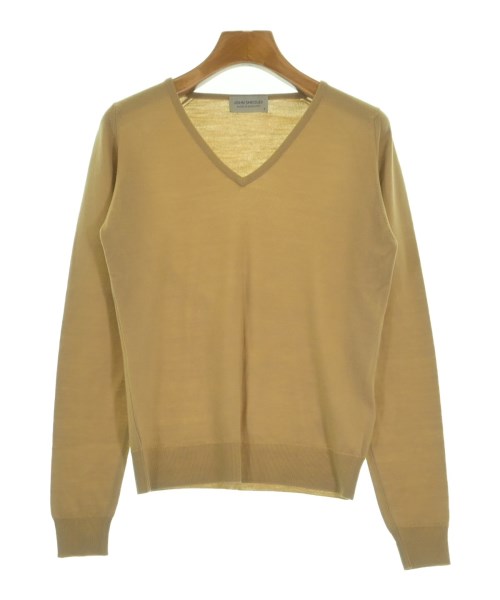 JOHN SMEDLEY(ジョンスメドレー)ニット・セーター 茶 サイズ:S/2200636552074