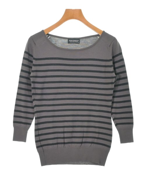 JOHN SMEDLEY(ジョンスメドレー)ニット・セーター グレー サイズ:S/2200639561011