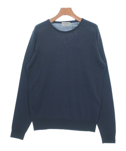 JOHN SMEDLEY(ジョンスメドレー)ニット・セーター 紺 サイズ:L/2200670379064