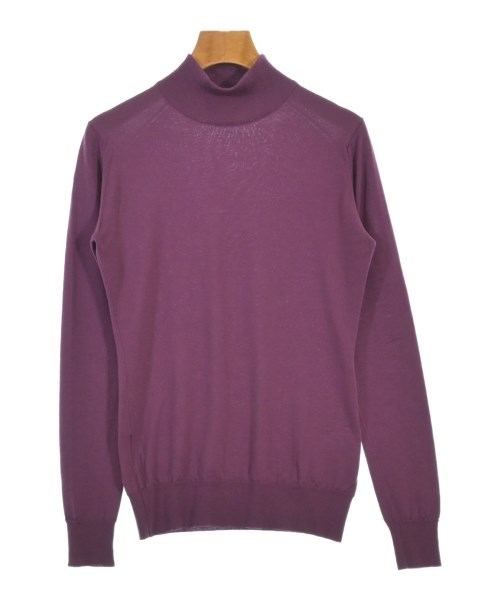 JOHN SMEDLEY(ジョンスメドレー)ニット・セーター 紫 サイズ:-(M位)/2200674175020