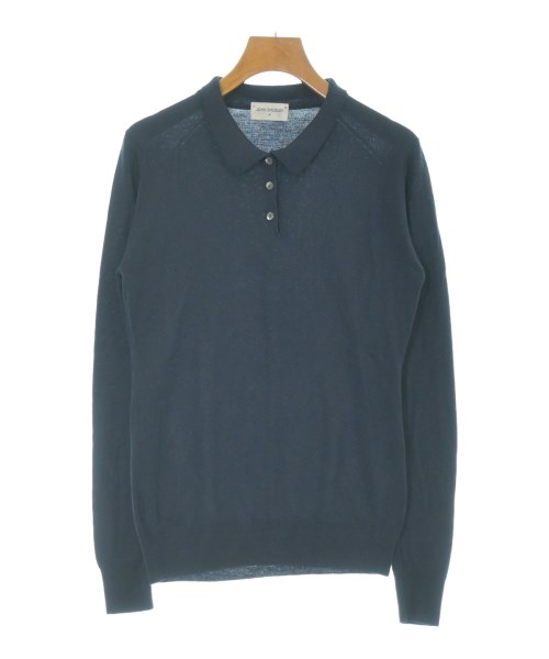 JOHN SMEDLEY(ジョンスメドレー)ニット・セーター 紺 サイズ:M/2200671613020