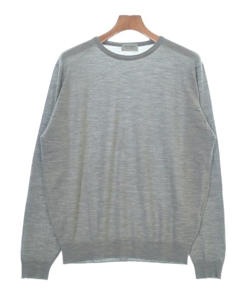 JOHN SMEDLEY(ジョンスメドレー)ニット・セーター グレー サイズ:L/2200677392080