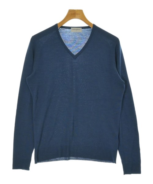 JOHN SMEDLEY(ジョンスメドレー)ニット・セーター 紺 サイズ:M/2200680131218
