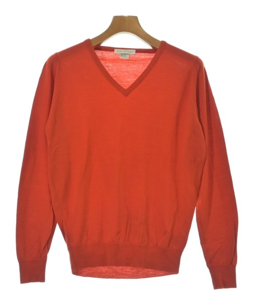 JOHN SMEDLEY(ジョンスメドレー)ニット・セーター 赤 サイズ:S/2200681471023