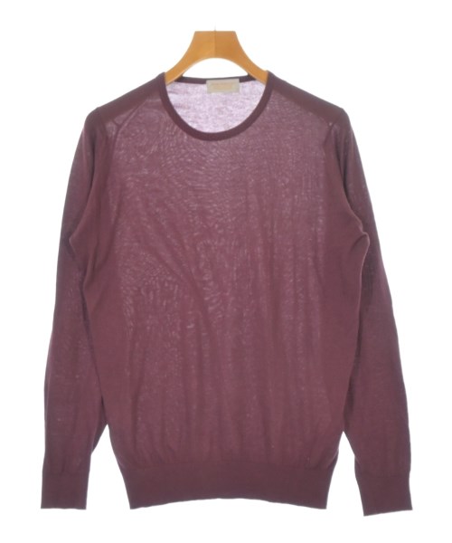 JOHN SMEDLEY(ジョンスメドレー)ニット・セーター 赤 サイズ:M/2200682618045