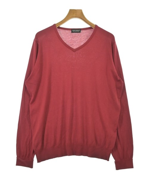 JOHN SMEDLEY(ジョンスメドレー)ニット・セーター 赤 サイズ:L/2200683252057