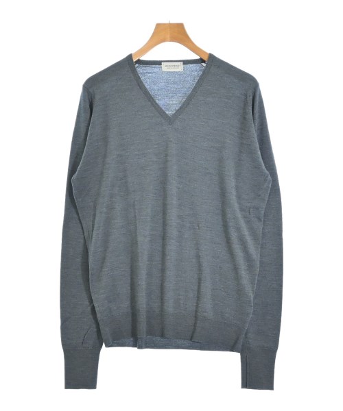 JOHN SMEDLEY(ジョンスメドレー)ニット・セーター グレー サイズ:L/2200679771036