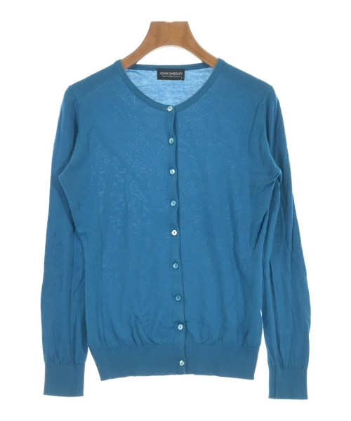 JOHN SMEDLEY(ジョンスメドレー)カーディガン 青 サイズ:S/2200677716091