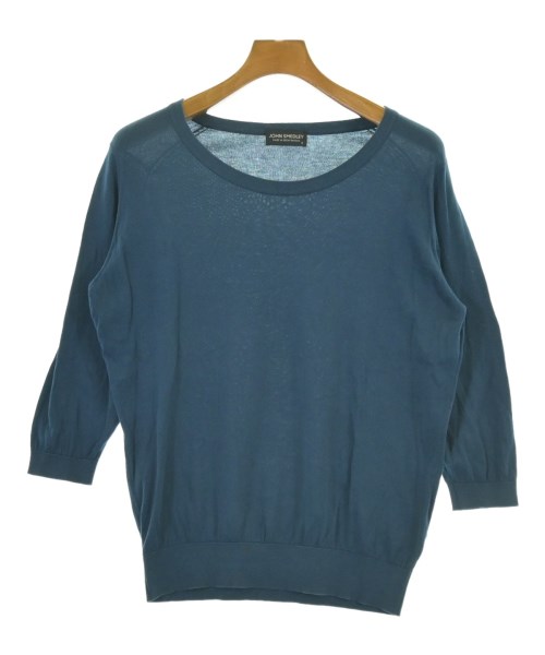 JOHN SMEDLEY(ジョンスメドレー)ニット・セーター 青 サイズ:S/2200685959046