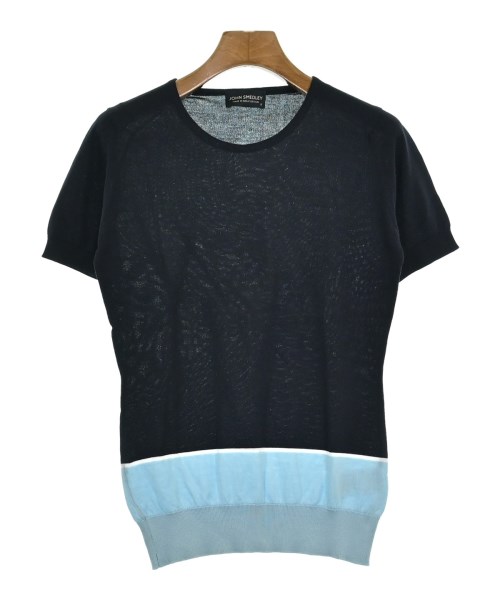 JOHN SMEDLEY(ジョンスメドレー)ニット・セーター 紺 サイズ:S/2200679823094