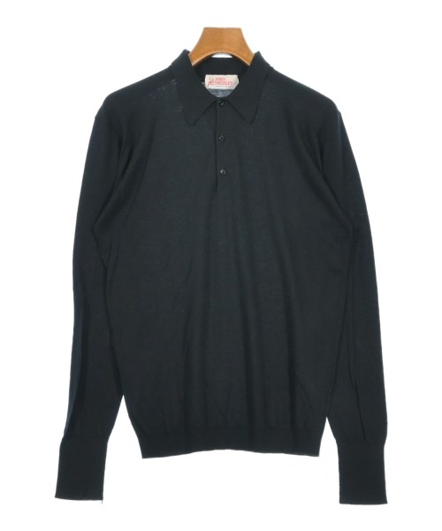 JOHN SMEDLEY(ジョンスメドレー)ニット・セーター 黒 サイズ:42(XS位)/2200686118138