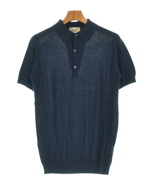 JOHN SMEDLEY(ジョンスメドレー)ニット・セーター 紺 サイズ:S/2200687563272