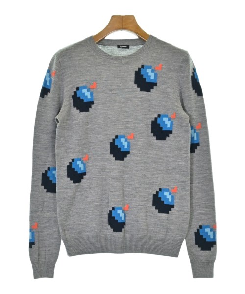 JIL SANDER NAVY(ジルサンダーネイビー)ニット・セーター グレー サイズ:M/2200629150041