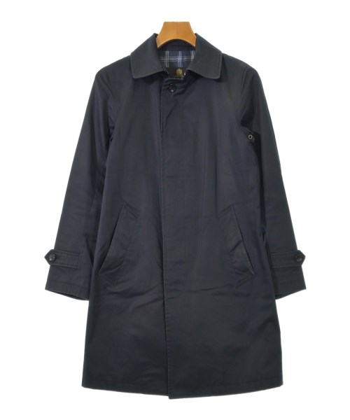 GRENFELL(グレンフェル)ステンカラーコート 紺 サイズ:34(S位)/2200620063036