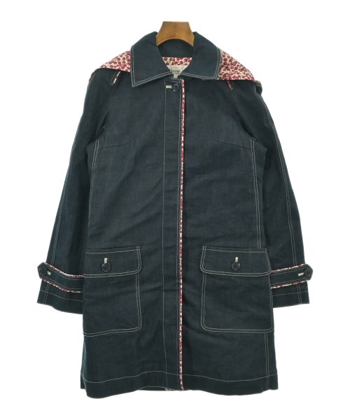 Rene(ルネ)ステンカラーコート 紺 サイズ:38(S位)/2200624512011