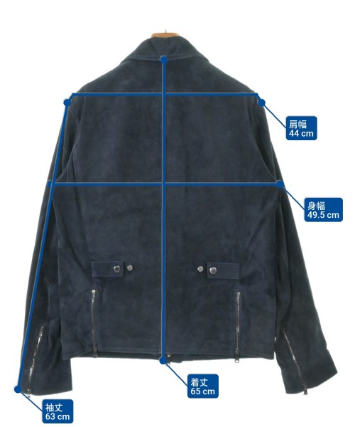 EMMETI（エンメティ）ブルゾン 紺 サイズ:48(L位) メンズ/2200582846241