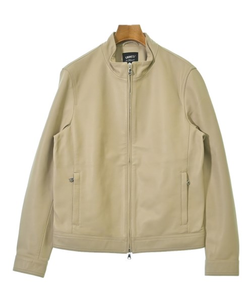 EMMETI(エンメティ)ライダース ベージュ サイズ:48(L位)/2200688533564