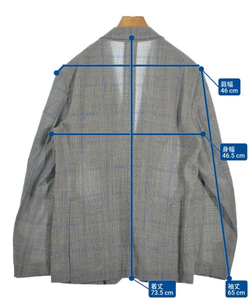 TAGLIATORE（タリアトーレ）カジュアルジャケット グレー サイズ:48(L位) メンズ/2200636647077