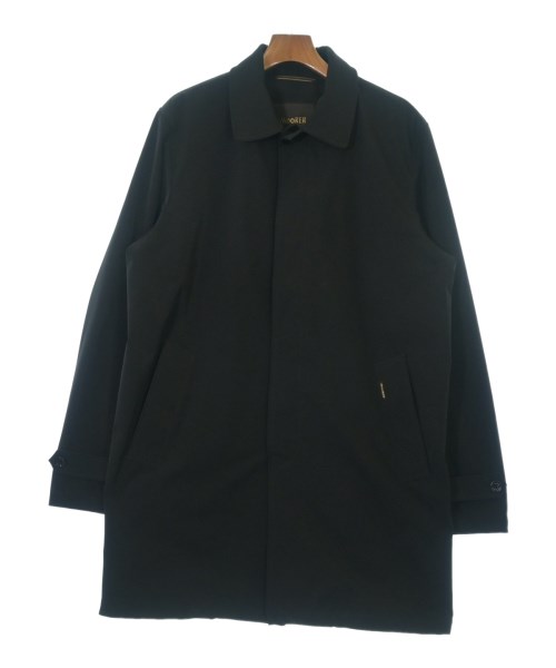 MooRER(ムーレー)ステンカラーコート 黒 サイズ:56(XXL位)/2200671315047