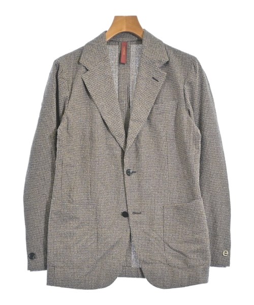 ERNESTO(エルネスト)カジュアルジャケット 茶 サイズ:48(L位)/2200647981023