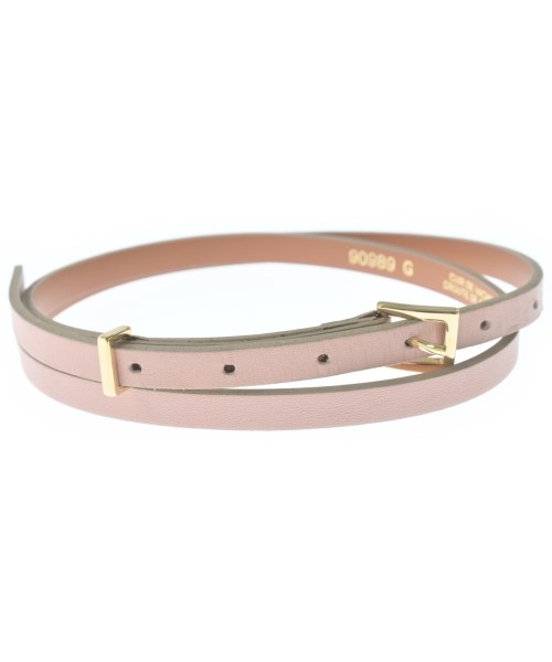 MAISON BOINET(メゾンボワネ)ベルト ピンク サイズ:-/2200637907071
