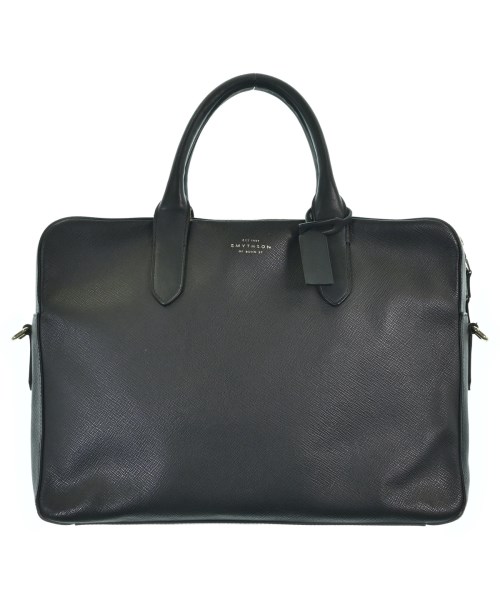SMYTHSON(スマイソン)ビジネスバッグ 黒 サイズ:-/2200682964074