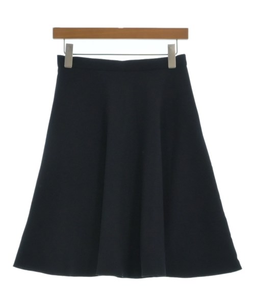 Max Mara STUDIO(マックスマーラ　ストゥーディオ)ひざ丈スカート 紺 サイズ:36(XS位)/2200668528108