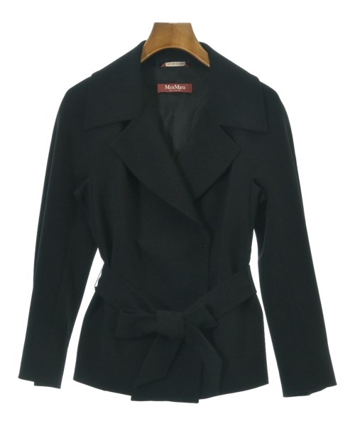 Max Mara STUDIO(マックスマーラ　ストゥーディオ)テーラードジャケット 黒 サイズ:34(XXS位)/2200678837153