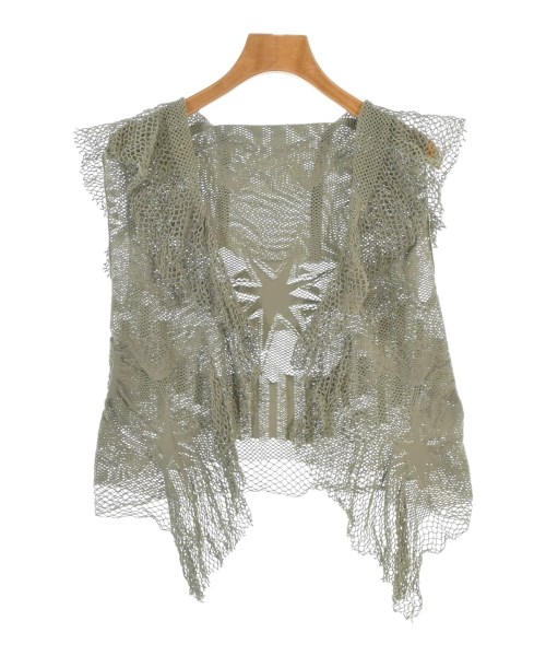 HIROKO BIS(ヒロコビズ)ベスト カーキ サイズ:9(M位)/2200663654208