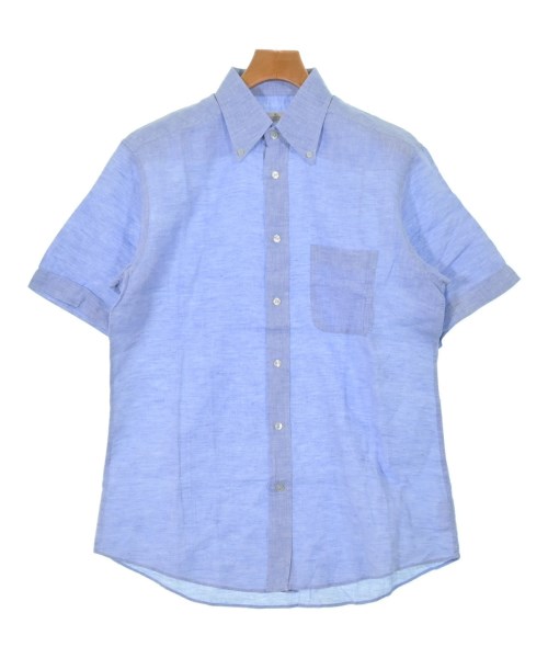 Ermenegildo Zegna(ゼニア)カジュアルシャツ 青 サイズ:L/2200619479114