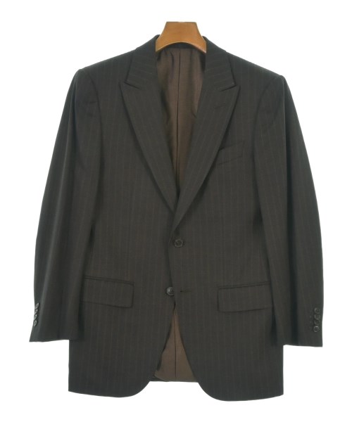 Ermenegildo Zegna(ゼニア)テーラードジャケット 茶 サイズ:46(M位)/2200632823093