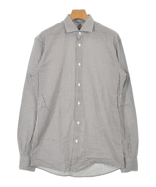 Ermenegildo Zegna(ゼニア)カジュアルシャツ 茶 サイズ:S/2200610355790