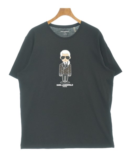 KARL LAGERFELD(カールラガーフェルド)Tシャツ・カットソー 黒 サイズ:XL/2200670145096