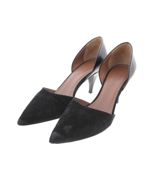 SPORTMAX(スポーツマックス)サンダル 黒 サイズ:36(22.5cm位)/2200332616063