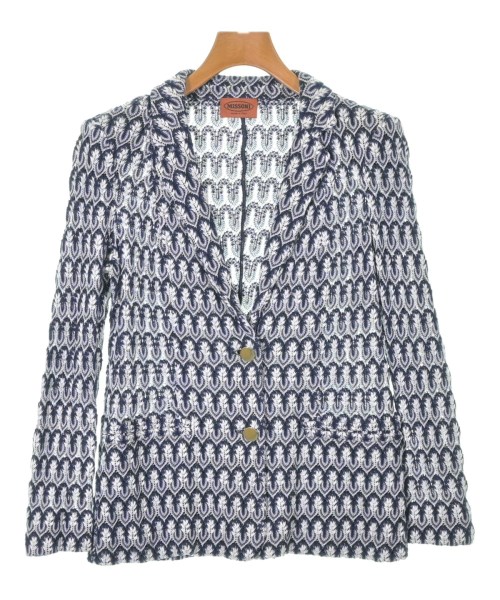 MISSONI(ミッソーニ)カジュアルジャケット 紺 サイズ:-(M位)/2200642543028