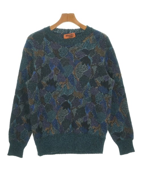 MISSONI(ミッソーニ)ニット・セーター 紺 サイズ:50(XL位)/2200671044046